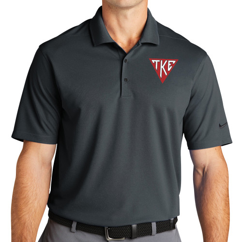 Nike Charcoal Dri Fit Micro Pique 2.0 Polo-Houseplate