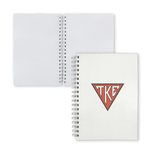 Clear 7 x 10 Spiral Journal Notebook-Houseplate