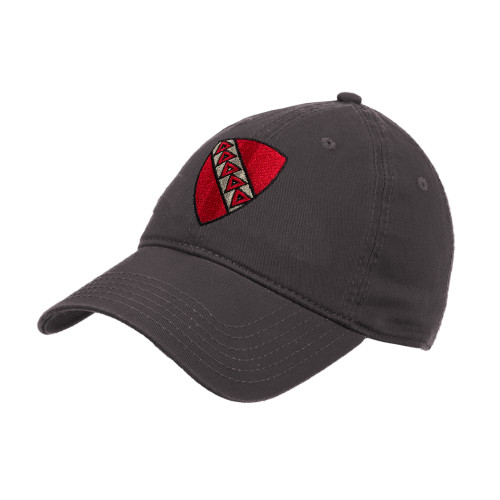 Charcoal Unstructured Adjustable Low Profile Hat-Order of the Shield