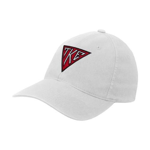 White Flexfit Structured Low Profile Hat-Houseplate