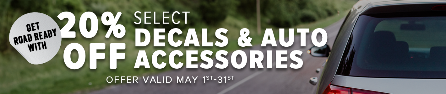 Enjoy a 20% discount on select Grad Gear until April 30.