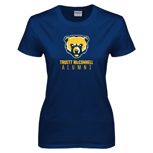  Womens Short Sleeve Navy Tee - Alumni