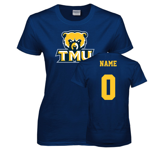  Womens Short Sleeve Navy Tee - Primary Logo