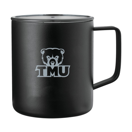 Truett McConnell Rover Camp Vacuum Insulated Black Mug 14oz