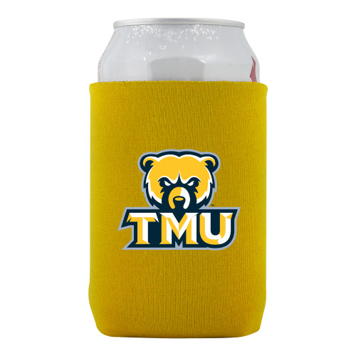  Neoprene Gold Can Holder - Primary Logo