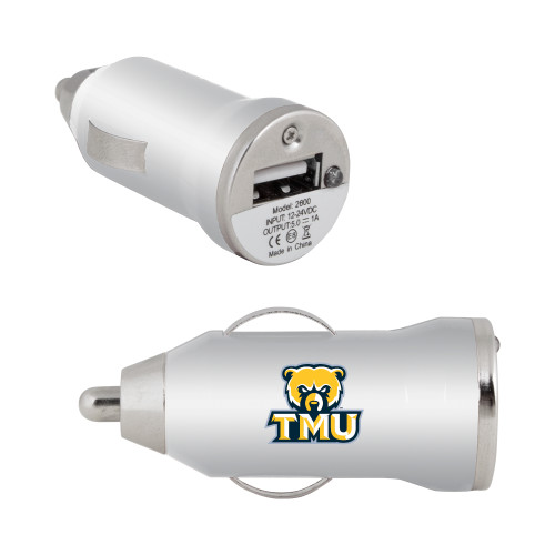  On the Go Silver Car Charger - Primary Logo