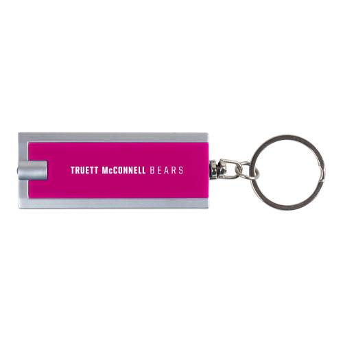  Turbo Pink Flashlight Key Holder - Truett McConnell Bears