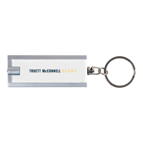  Turbo White Flashlight Key Holder - Truett McConnell Bears