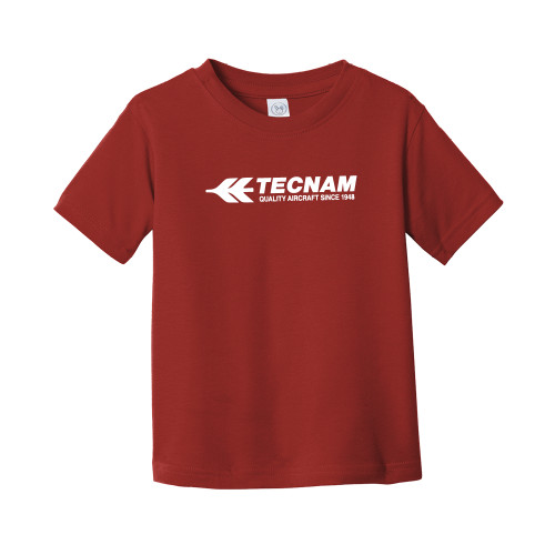 Toddler Cardinal T Shirt-TECNAM Primary Logo