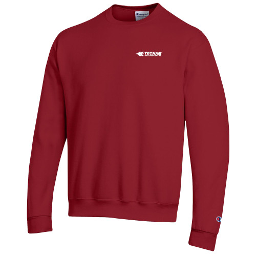 Champion Cardinal Fleece Crew-TECNAM Primary Logo