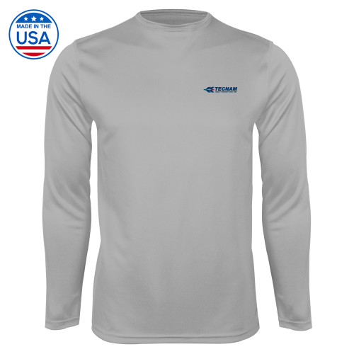 Platinum Performance Long Sleeve Shirt-TECNAM Primary Logo