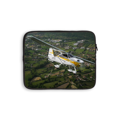 10 inch Neoprene iPad/Tablet Sleeve-Plane Tail Logo