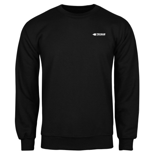 Black Fleece Crew-TECNAM Primary Logo