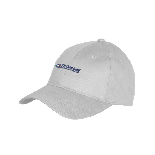 Youth Light Grey Pro Style Hat-TECNAM Primary Logo