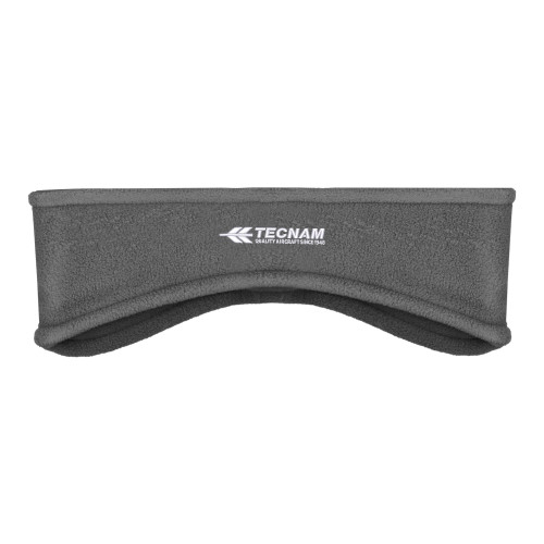 Charcoal Stretch Fleece Headband-TECNAM Primary Logo
