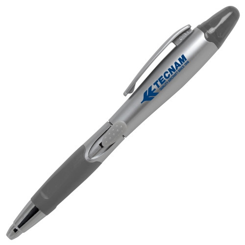 Silver/Silver Blossom Pen/Highlighter-TECNAM Primary Logo