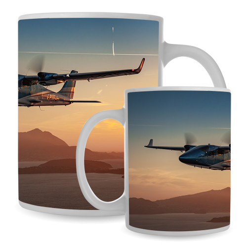 Full Color White Mug 15oz-Leaving Hanger Black and White