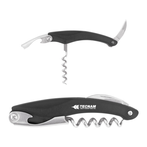 Charcoal Wine Steward Key-TECNAM Primary Logo