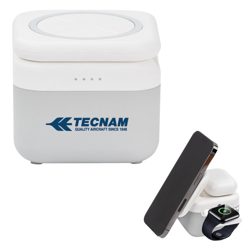 3 in 1 Mag Max Modularized Wireless Charger-TECNAM Primary Logo