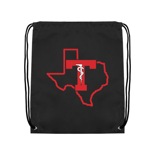  Black Drawstring Backpack - Athletics Training