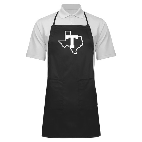  Full Length Black Apron - T Texas