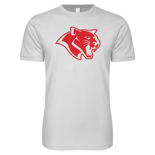  Next Level White SoftStyle T Shirt - Cougar