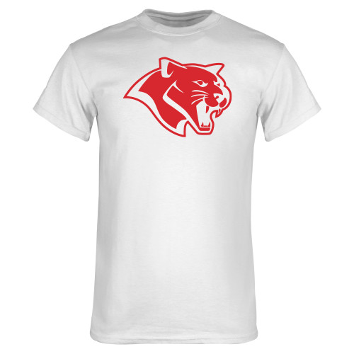  White T Shirt - Cougar