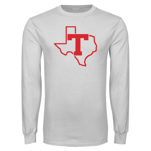  White Long Sleeve T Shirt - T Texas