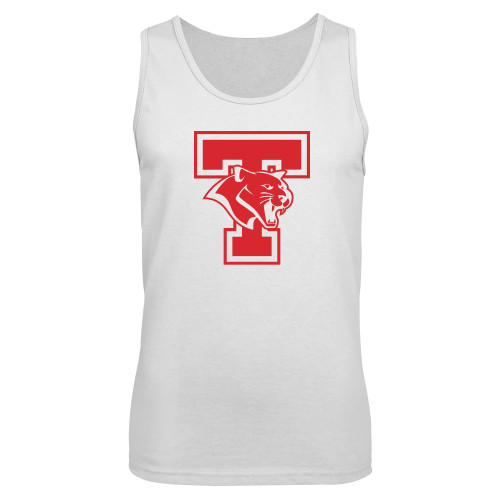  White Tank Top - T Cougar