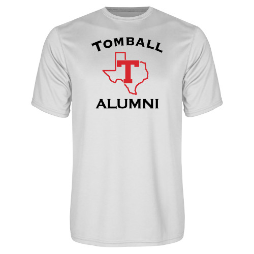  White Performance Tee - Alumni