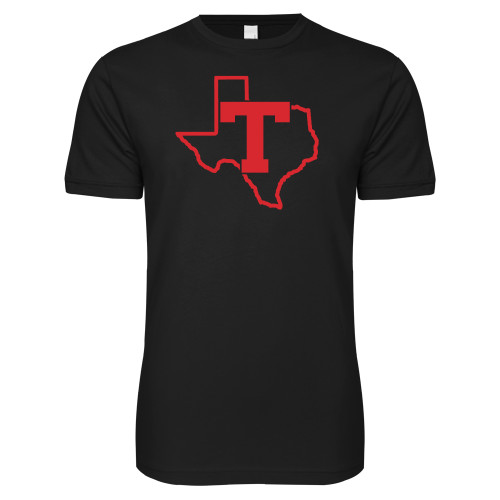 Next Level Black SoftStyle T Shirt - T Texas