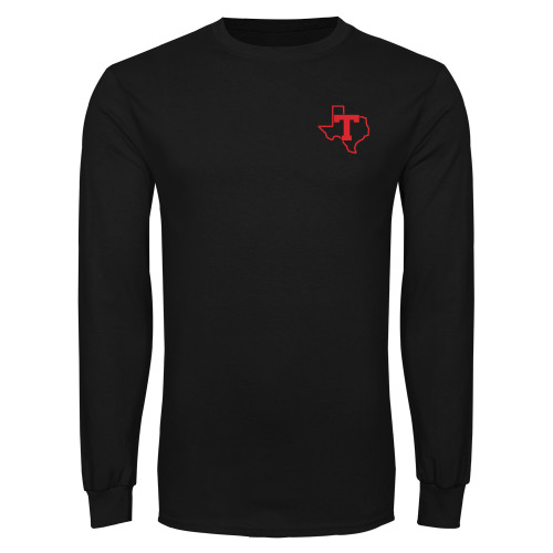  Black Long Sleeve T Shirt - T Texas