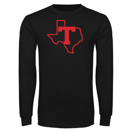  Black Long Sleeve T Shirt - T Texas