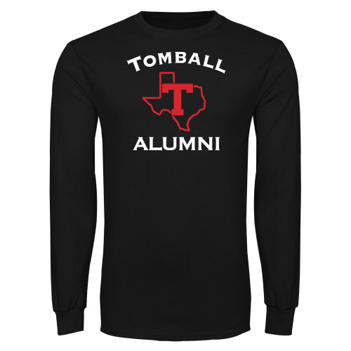  Black Long Sleeve T Shirt - Alumni
