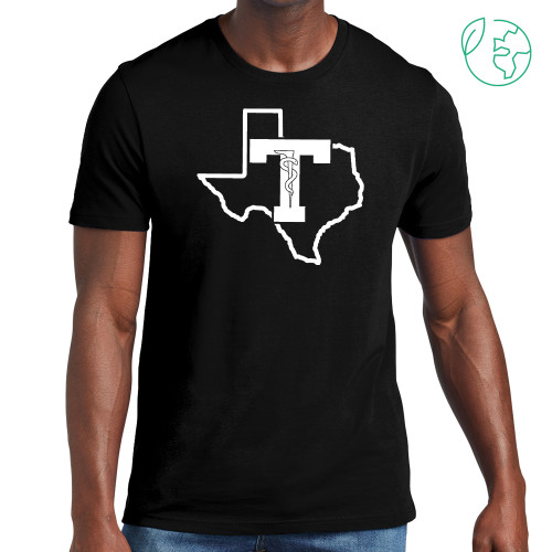  Allmade Black Organic Cotton Tee - T Texas