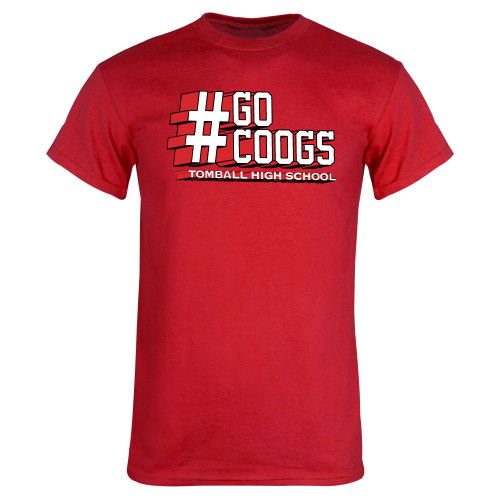  Red T Shirt - Go Coogs