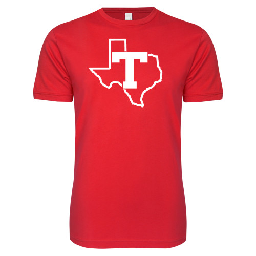  Next Level Red Softstyle T Shirt - T Texas