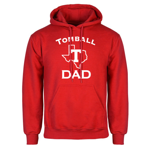  Red Fleece Hoodie - Dad