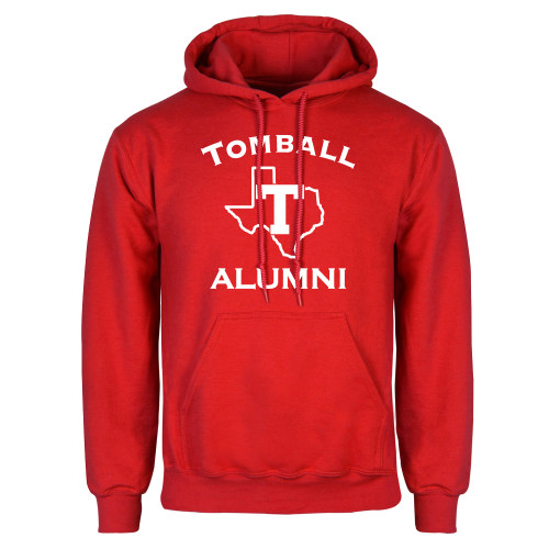  Red Fleece Hoodie - Alumni