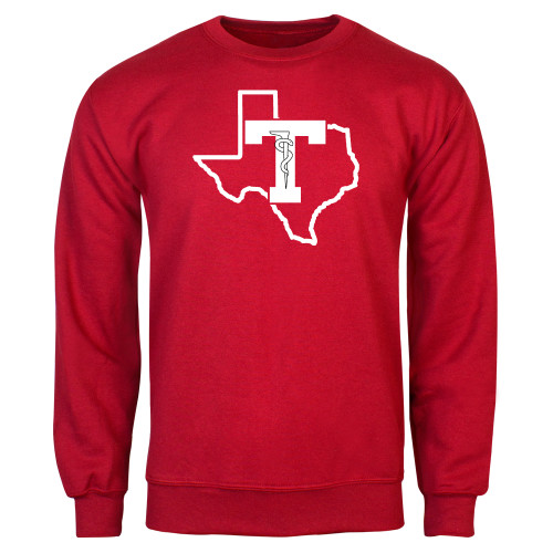  Red Fleece Crew - Athletics Training