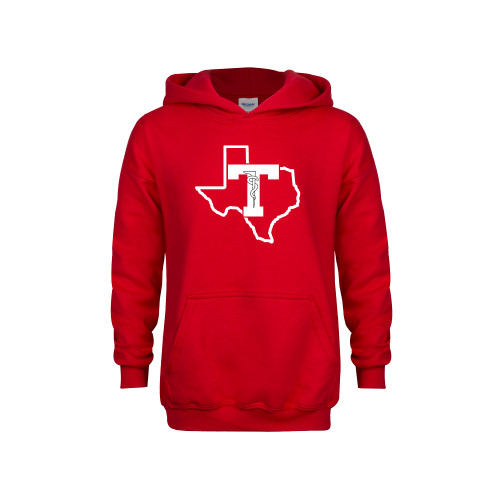  Youth Red Fleece Hoodie - Athletics Training