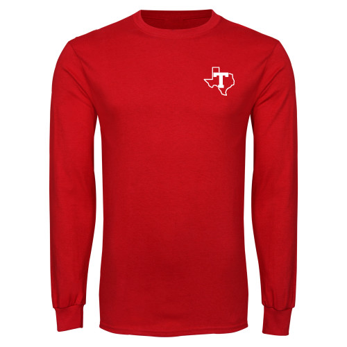  Red Long Sleeve T Shirt - T Texas
