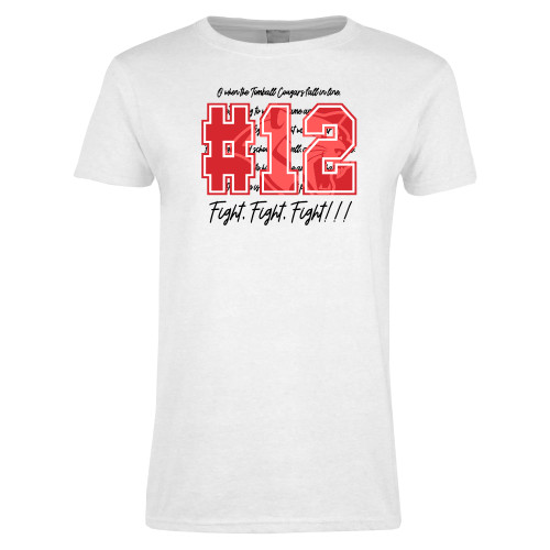 Main Image for  Womens White Short Sleeve Tee