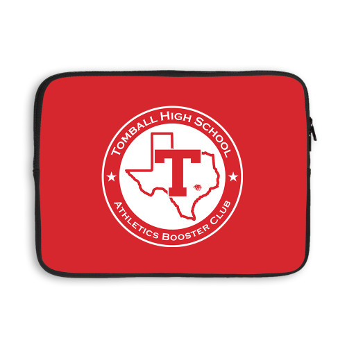  13 inch Neoprene Laptop Sleeve - Athletic Booster Club Logo