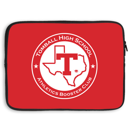  15 inch Neoprene Laptop Sleeve - Athletic Booster Club Logo