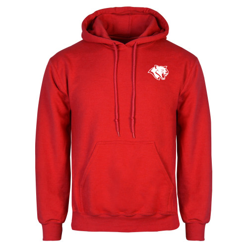  Red Fleece Hoodie - Cougar
