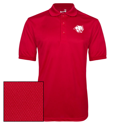  Red Dry Mesh Polo - Cougar