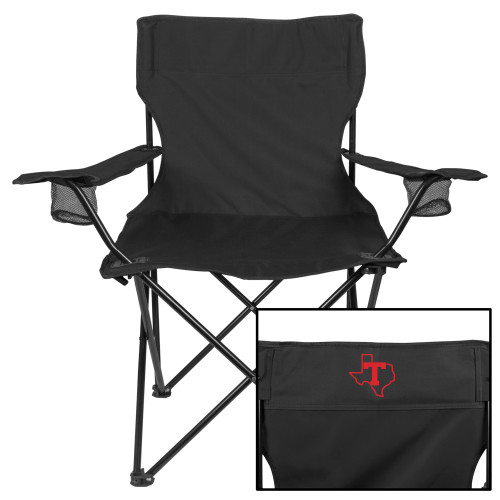  Deluxe Black Captains Chair - T Texas