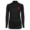 Thumbnail image for  Syntrel Womens Black Interlock 1/4 Zip