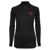 Thumbnail image for  Syntrel Womens Black Interlock 1/4 Zip